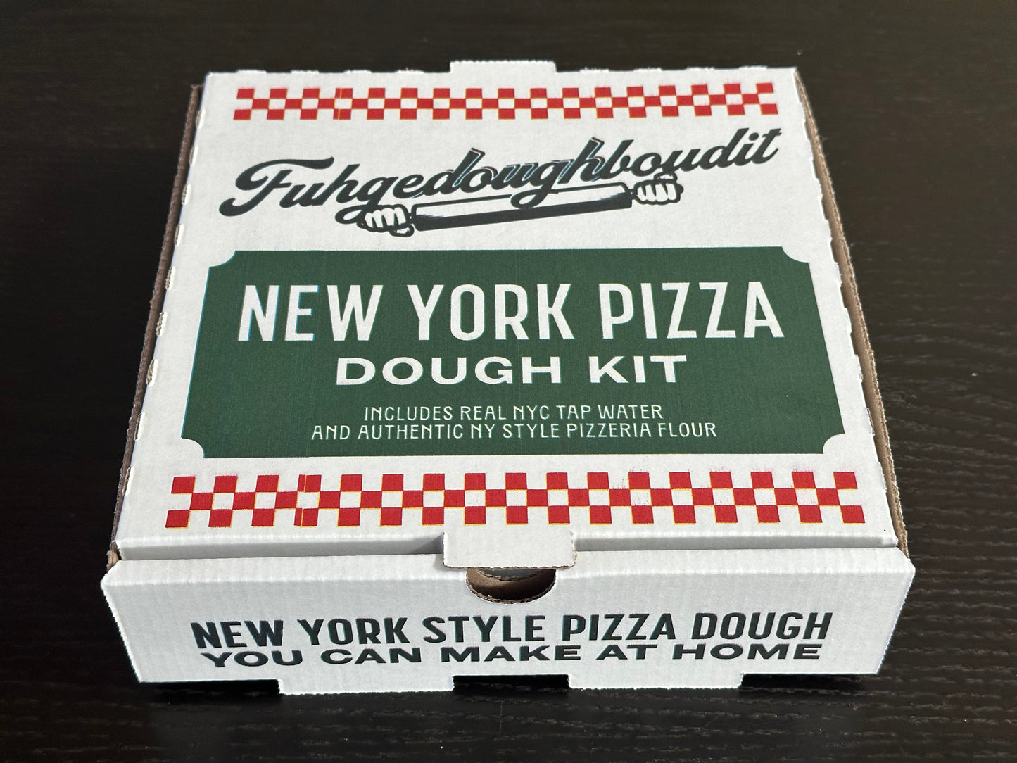 Fuhgedoughboudit New York Pizza Dough Kit